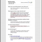 Google \'explains\' why Chilis.com is malware