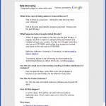 Google Safe Browsing diagnostic page for Chilis.com
