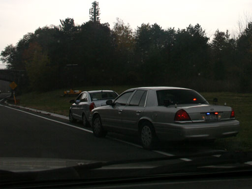 Another unmarked Clarkstown police vehicle