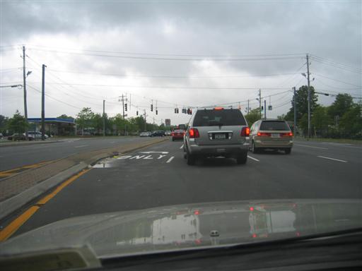 Intersection of Route 59 and Route 304 in Nanuet, NY
